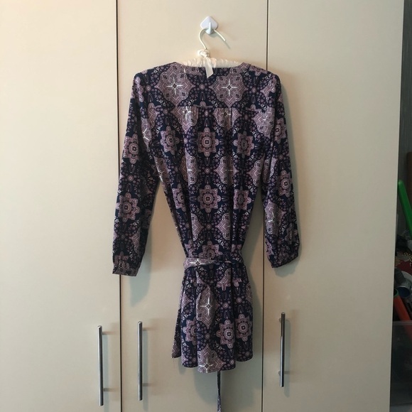 Loft XS Petite Long Sleeves Drop Waist Dress - Picture 7 of 16